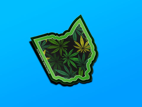 Ohio Cannabis Leaf